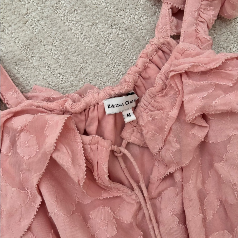 Pink Ruffled Dress - Picture 2 of 3